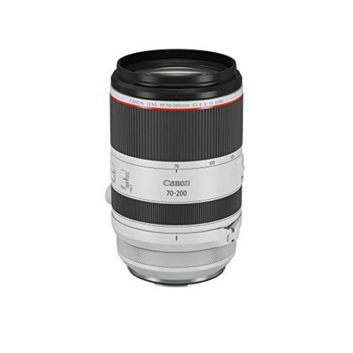Canon RF70-200mm F2.8 L IS USM Lens, Mirrorless Telephoto Zoom, EOS R Series Compatible, 5 Stops Image Stabilization, Dual Nano USM (White) - New