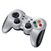 Logitech F710 Wireless Gaming Gamepad 2.4 GHz PC Controller with Dual Vibration Motors for Windows 7-11 (Silver) - New