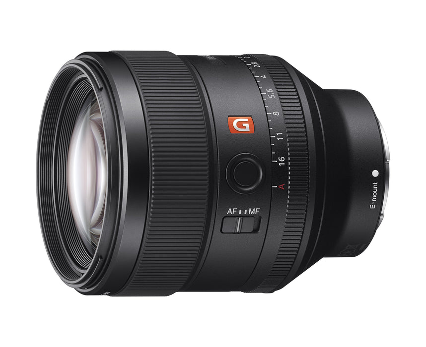 Sony FE 85mm F1.4 GM (SEL85F14GM) Full-Frame E-Mount Portrait Lens with XA Element and Linear SSM Focus - New