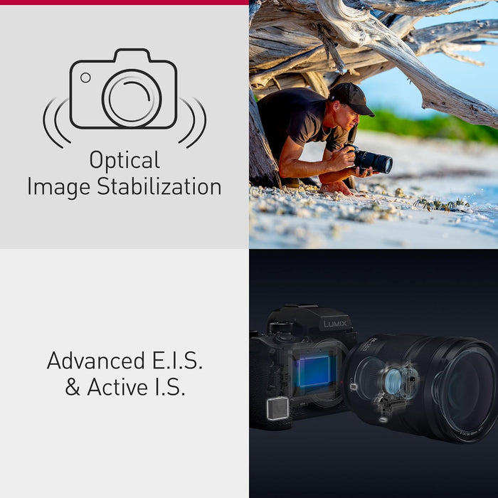 Panasonic LUMIX DC-S1R II Kit (S 24-105mm F4) - Black - New - Image 11