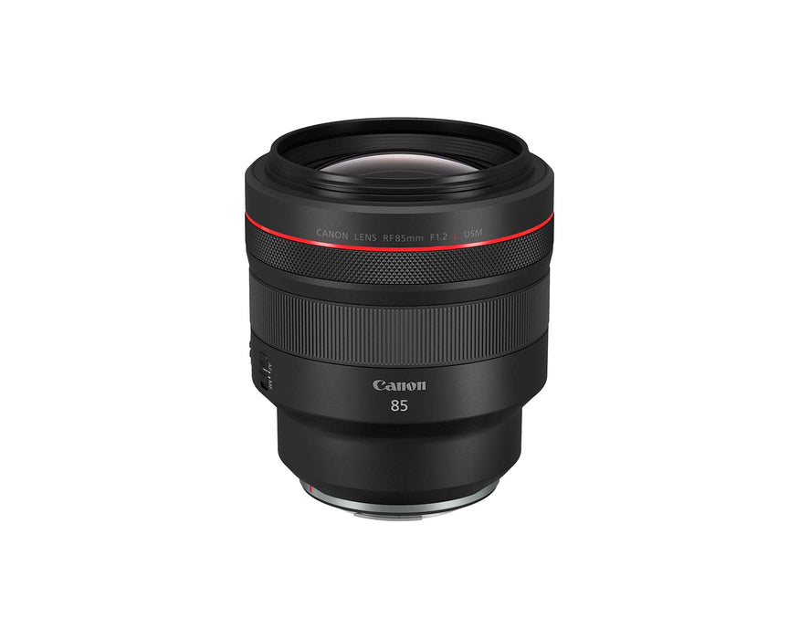 Canon RF 85mm f/1.2L USM DS Lens - Professional Portrait Prime Lens for Canon RF Mount Mirrorless Cameras (Black) - New