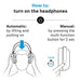 Sennheiser Momentum 4 Wireless Over-Ear Headphones with ANC, 60-Hour Battery, 42mm Transducers (Denim) - Used (Like New)