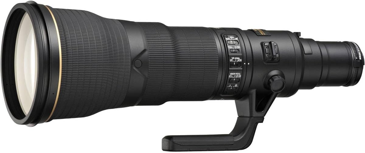 Nikon AF-S NIKKOR 800mm f/5.6E FL ED VR Lens - Super Telephoto Prime Lens for Nikon F-Mount Digital SLR Cameras (Black) - New