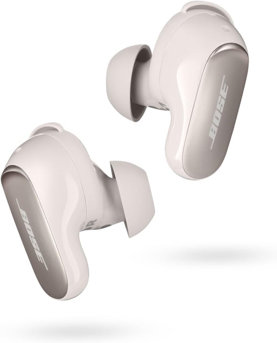 Bose QuietComfort Ultra Wireless Noise Cancelling Earbuds with Spatial Audio & Bluetooth 5.3 (White Smoke) - New - whitesmoke