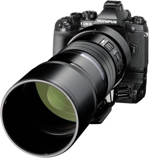 OM SYSTEM Olympus M.Zuiko Digital ED 300mm f/4.0 IS Pro Lens - 600mm Equivalent Super Telephoto for Micro Four Thirds (Black) - New