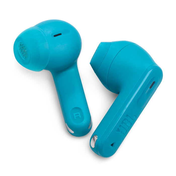 JBL Wave Flex 2 True Wireless Earbuds with Adaptive Noise Cancelling, 12mm Drivers, 48-Hour Battery, 6-Mic System (Teal) - New