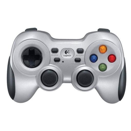 Logitech F710 Wireless Gaming Gamepad 2.4 GHz PC Controller with Dual Vibration Motors for Windows 7-11 (Silver) - New
