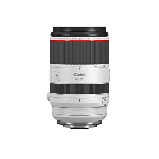 Canon RF70-200mm F2.8 L IS USM Lens, Mirrorless Telephoto Zoom, EOS R Series Compatible, 5 Stops Image Stabilization, Dual Nano USM (White) - New
