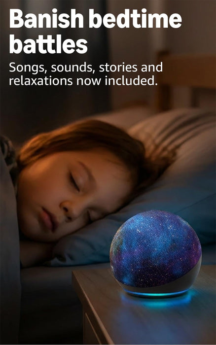 Amazon Echo Dot Kids (newest model), Smart Speaker with Alexa+ for Age-Appropriate Audiobooks, Interactive Games & Learning, Dragon Design - New