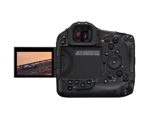 Canon EOS R1 Body - Professional Full-Frame Mirrorless Digital Camera with 24.2MP Stacked CMOS Sensor and Cross-Type AF - New