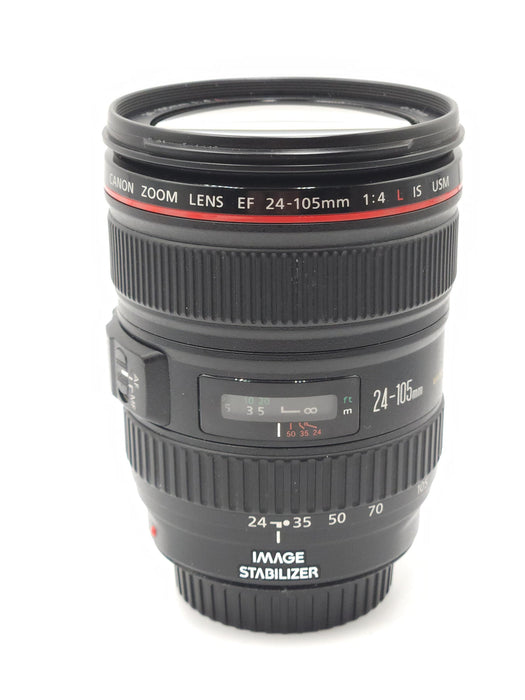 Canon EF 24-105mm f/4 L IS USM Standard Zoom Lens with Image Stabilization for EOS SLR Cameras (Black) - New