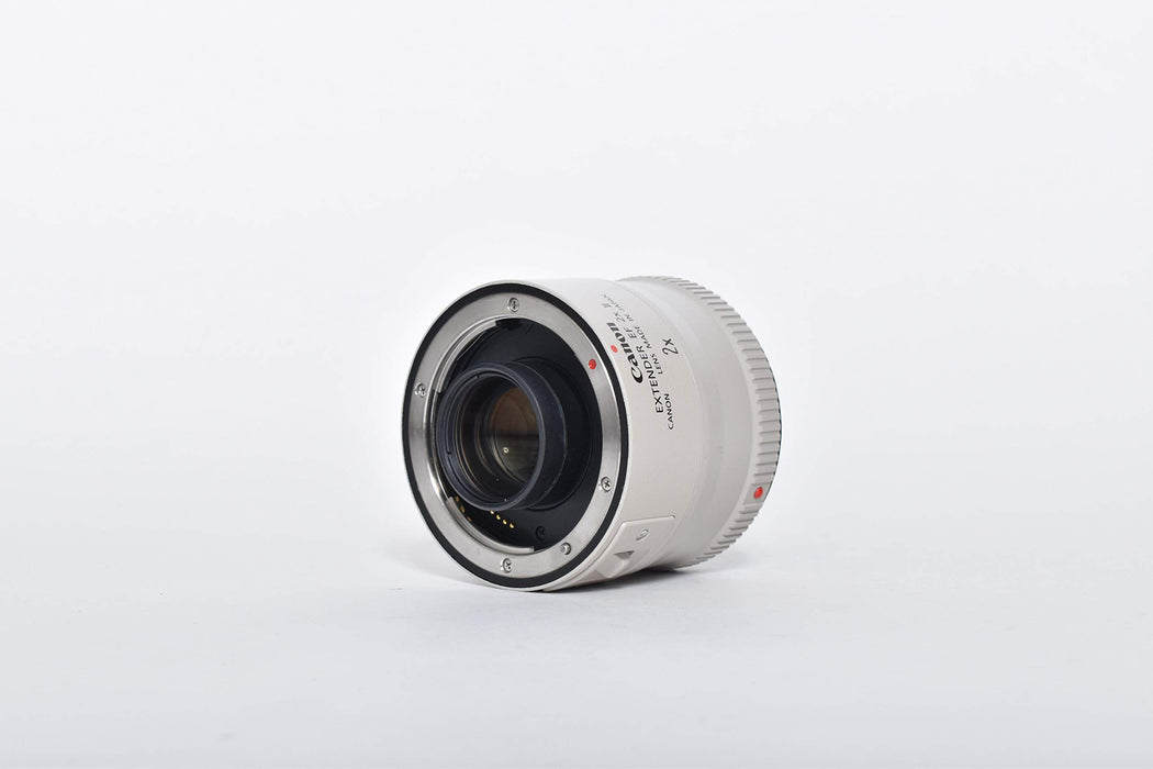 Canon EF 2X III Extender Teleconverter 2.0x Magnification for Compatible Canon EF Lenses, 7-Element Optics (White) - New