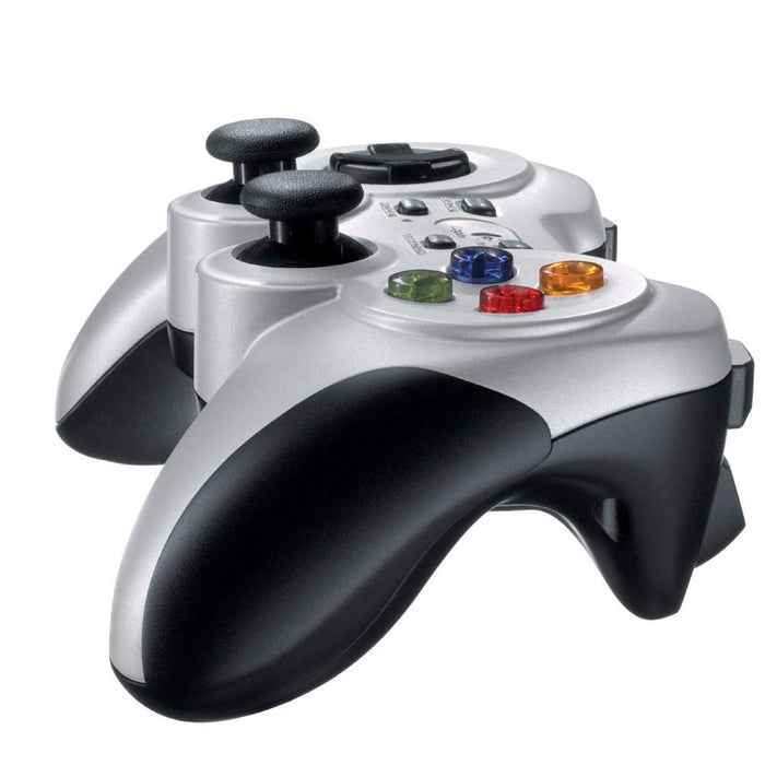 Logitech F710 Wireless Gaming Gamepad 2.4 GHz PC Controller with Dual Vibration Motors for Windows 7/8/10/11 (Silver) - New