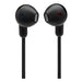 JBL Tune 215BT Wireless Bluetooth In-Ear Headphones with Microphone 16-Hour Battery Life Pure Bass Sound (Black) - New