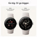 Google Pixel Watch 3 45mm Wi-Fi Smartwatch with Actua Display, Advanced Running Features & Cardio Load Tracking for Android (Matte Hazel) - New