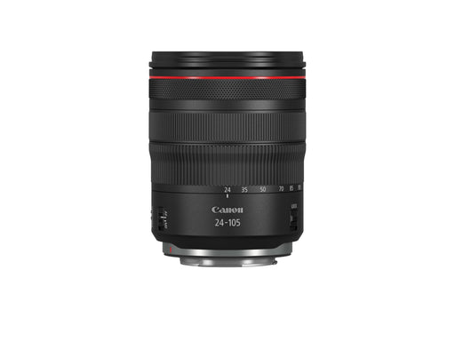 Canon RF 24-105mm f/4L IS USM Zoom Lens for EOS R Series Mirrorless Cameras - L-Series Standard Zoom with Nano USM (Black) - New