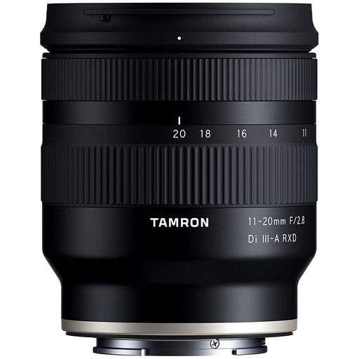 TAMRON 11-20MM F/2.8 DI III-A RXD for Sony E APS-C Mirrorless Cameras - Ultra Wide-Angle Zoom Lens (Black) - New