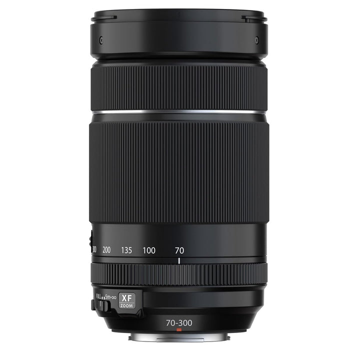 Fujifilm XF70-300mmF4-5.6 R LM OIS WR Telephoto Zoom Lens 107-457mm Equivalent for X-Mount Cameras (Black) - New