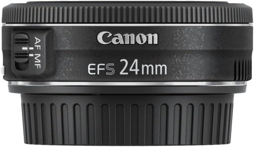 Canon EF-S 24mm f/2.8 STM Lens | Wide-Angle Prime for APS-C EOS DSLRs | 38mm Equivalent | STM Autofocus - New