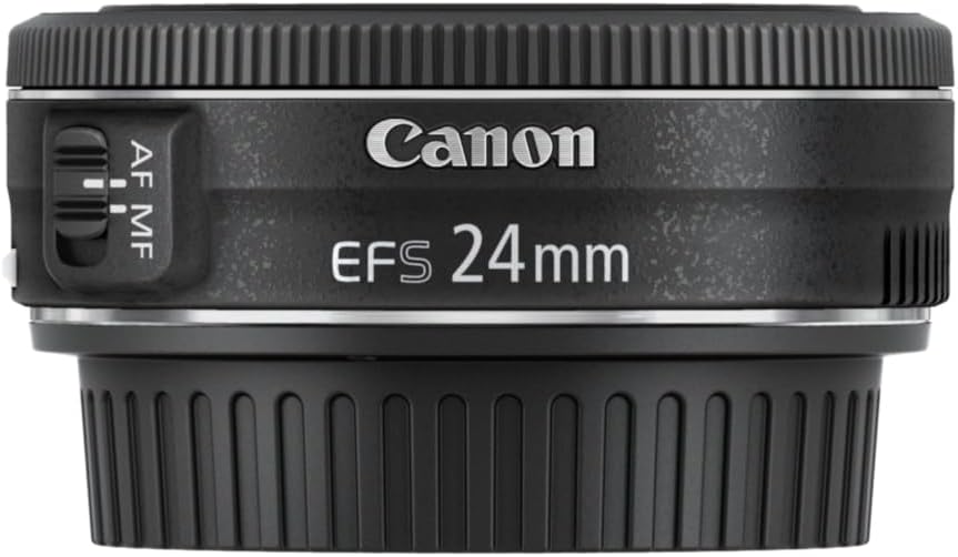 Canon EF-S 24mm f/2.8 STM Lens | Wide-Angle Prime for APS-C EOS DSLRs | 38mm Equivalent | STM Autofocus - New