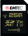 EMTEC ECMSDGXC10SP SDXC Flash Memory Card 256GB UHS-I U3 V30 Class 10 85MB/s Write for 4K Video Recording (Multicolour) - New