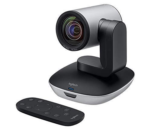 Logitech PTZ Pro 2 Conference Webcam 1080p Full HD Video 10x Optical Zoom Pan-Tilt Room Camera (Black) - New