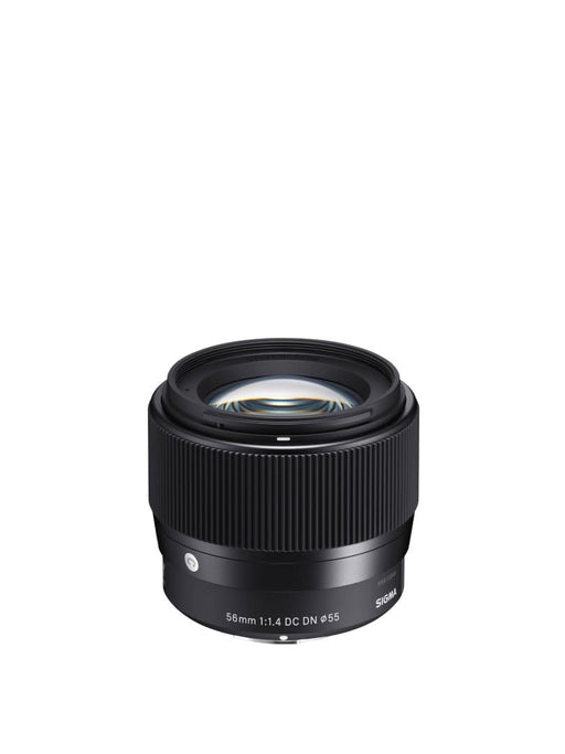 Sigma 56mm f/1.4 DC DN Contemporary Lens for Sony E-Mount - Compact Prime Telephoto Lens (Black) - New