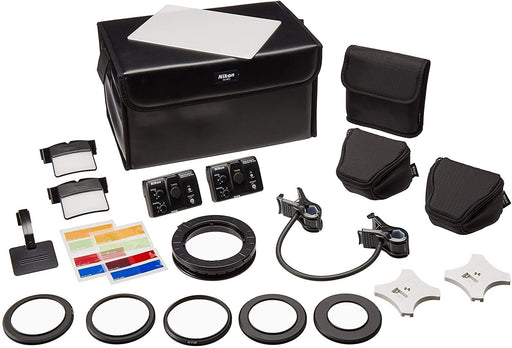Nikon R1C1 Wireless Close-Up Speedlight System with Two SB-R200 Flashes for i-TTL SLR Cameras (Black) - New