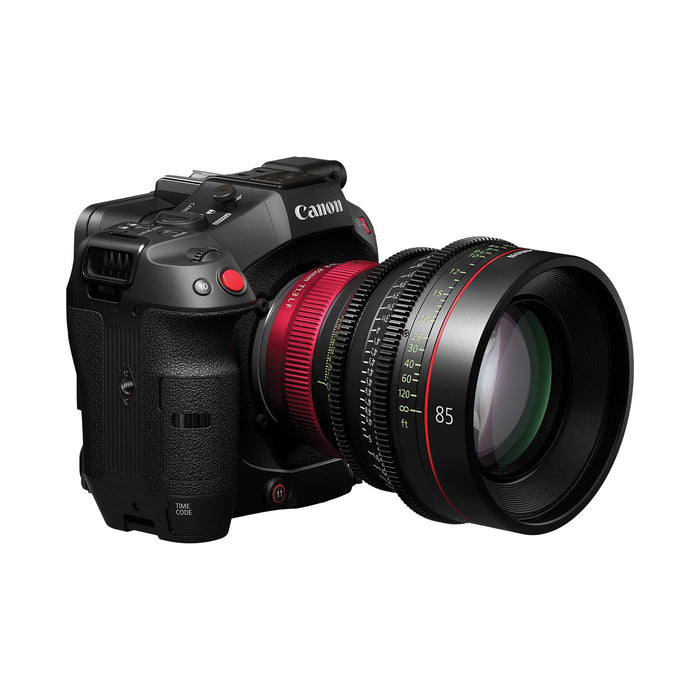 Canon EOS C80 6K Full-Frame Cinema Camera with RF Mount, Triple ISO 800/3200/12800, Dual Pixel CMOS AF II, 12G-SDI/HDMI Output (Black) - New