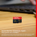 SanDisk Extreme PRO SDSQXCD-2T00 microSDXC UHS-I Memory Card 2TB 250MB/s Read 150MB/s Write for 4K 5K Recording (Black) - New