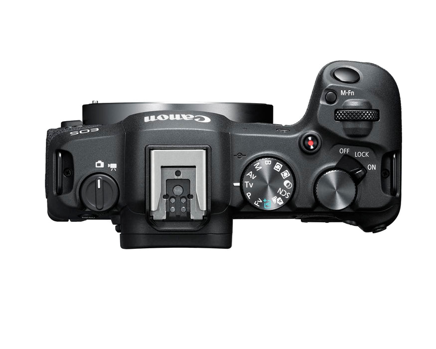 Canon EOS R8 Full-Frame Mirrorless Camera Body with 24.2MP CMOS Sensor, DIGIC X Processor, 4K 60fps Video for RF Mount Lenses (Black) - New