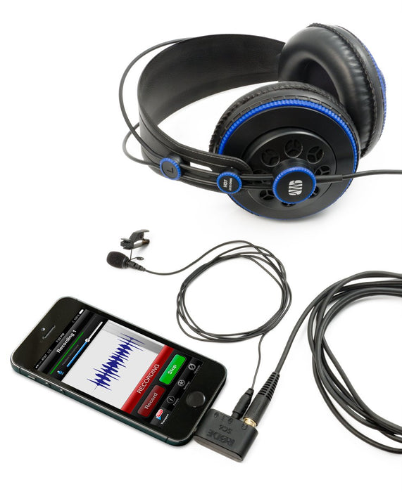 Rode SC6 Dual TRRS Breakout Box for Smartphones and Tablets - Two Mic Inputs with Headphone Output (Black) - New