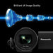 Panasonic VX3 4K Camcorder, Lightweight Video Camera with 24x Zoom, F1.8 Lens, 5-Axis HYBRID O.I.S+ (Black) - New