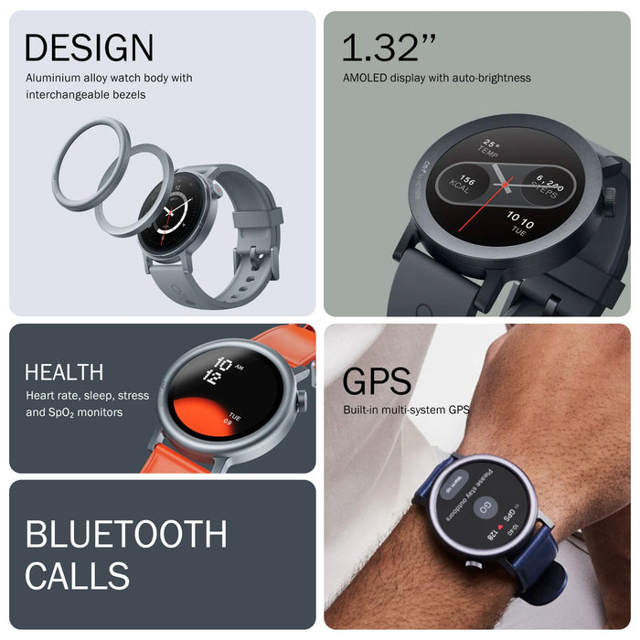CMF by Nothing Watch Pro 2 (D398) AMOLED Smartwatch with 1.32" Display, 120 Sports Modes, Bluetooth Calls, IP68 Waterproof Fitness Tracker (Orange) - New