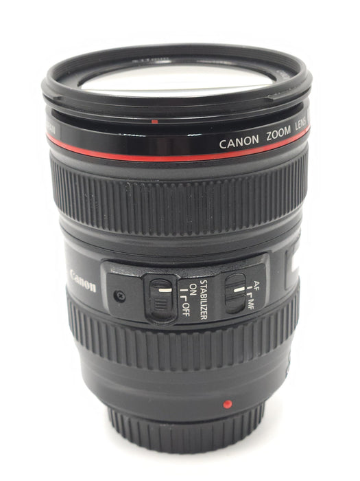 Canon EF 24-105mm f/4 L IS USM Standard Zoom Lens with Image Stabilization for EOS SLR Cameras (Black) - New