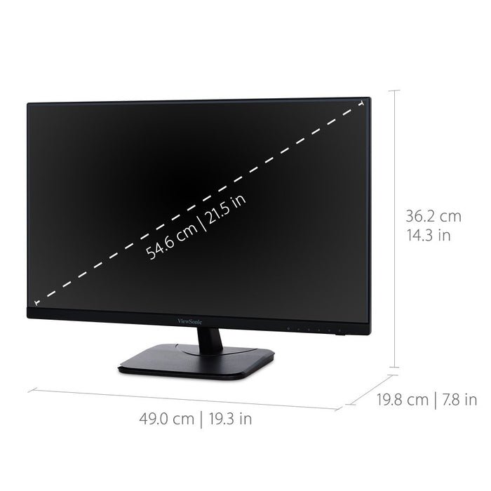 ViewSonic VA2256-mhd 22" Full HD IPS Monitor - Image 3