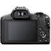 Canon EOS R100 Mirrorless Camera Kit with RF-S 18-45mm f/4.5-6.3 IS STM and EF 75-300mm f/4-5.6 III Dual Lens Bundle, 24.1MP APS-C Sensor, 4K Video, DIGIC 8 Processor (Black) - New