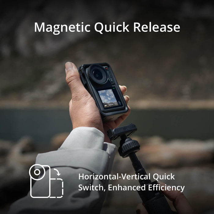 DJI Osmo Action 4 Standard Combo Action Camera 4K 120fps 1/1.3" Sensor 18m Waterproof (Black) - New