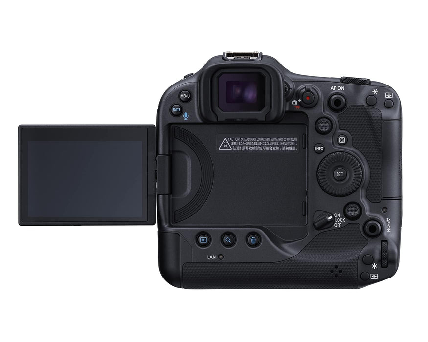 Canon EOS R3 Mirrorless Digital Camera Body 24.1MP Full-Frame Sensor 30fps Electronic Shutter 6K RAW Video (Black) - New