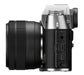Fujifilm X-T50 Mirrorless Digital Camera XC15-45mmF3.5-5.6 OIS PZ Lens Kit - Silver - Used (Like New) - charcoal silver
