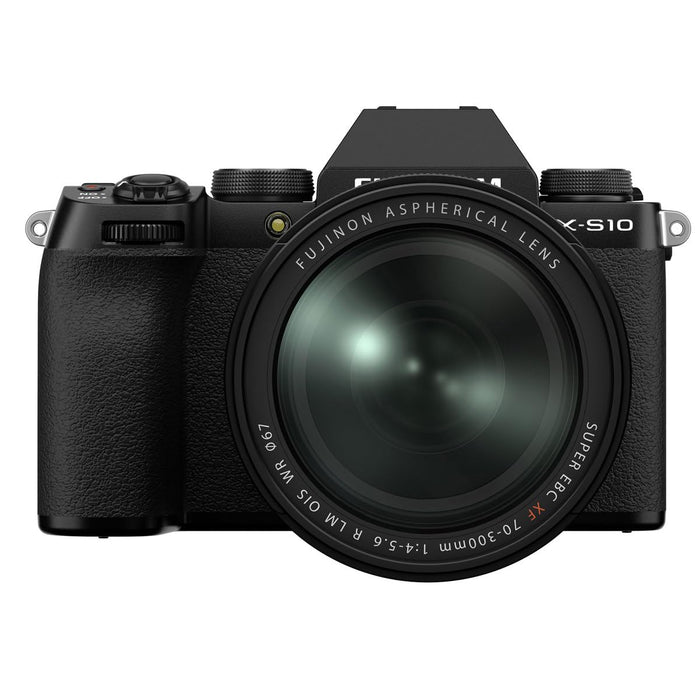 Fujifilm XF70-300mmF4-5.6 R LM OIS WR Telephoto Zoom Lens 107-457mm Equivalent for X-Mount Cameras (Black) - New