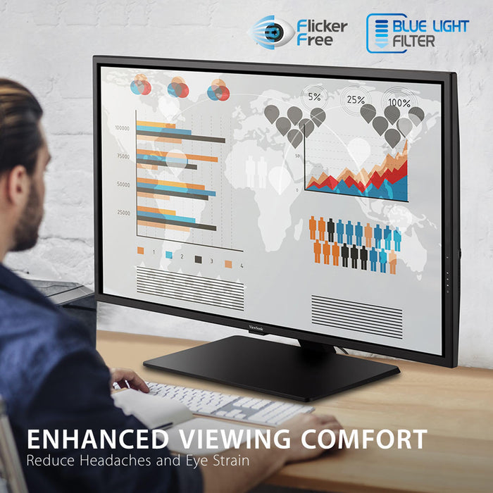 ViewSonic VX4381-4K 43" 4K UHD Monitor - Image 4