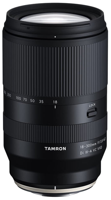 Tamron 18-300mm F/3.5-6.3 Di III-A VC VXD for Fujifilm X-Mount APS-C Mirrorless Camera Lens (B061X, Black) - New