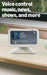 Amazon Echo Show H97N6S 5.5-Inch Smart Display with Alexa Voice Control, 2MP Camera, WiFi & Bluetooth Connectivity (Glacier White) - New