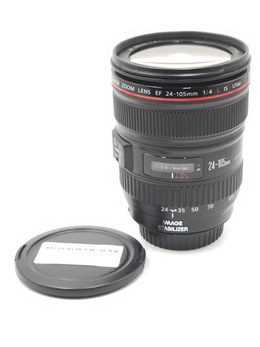 Canon EF 24-105mm f/4 L IS USM Standard Zoom Lens with Image Stabilization for EOS SLR Cameras (Black) - New