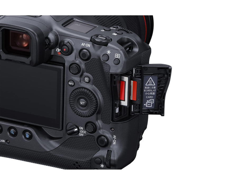 Canon EOS R3 Mirrorless Digital Camera Body 24.1MP Full-Frame Sensor 30fps Electronic Shutter 6K RAW Video (Black) - New