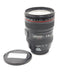 Canon EF 24-105mm f/4 L IS USM Standard Zoom Lens with Image Stabilizer for EOS SLR Cameras (Black) - New