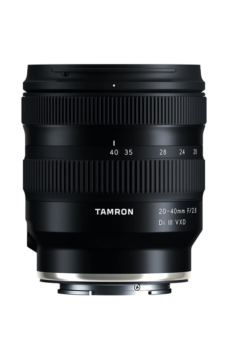 Tamron 20-40mm f/2.8 Di III VXD Lens for Sony E-Mount Full Frame Mirrorless Cameras | 67mm Filter | VXD Autofocus (Black) - New