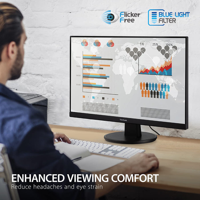 ViewSonic VA2247-MH 22" Full HD LED Monitor - Image 4