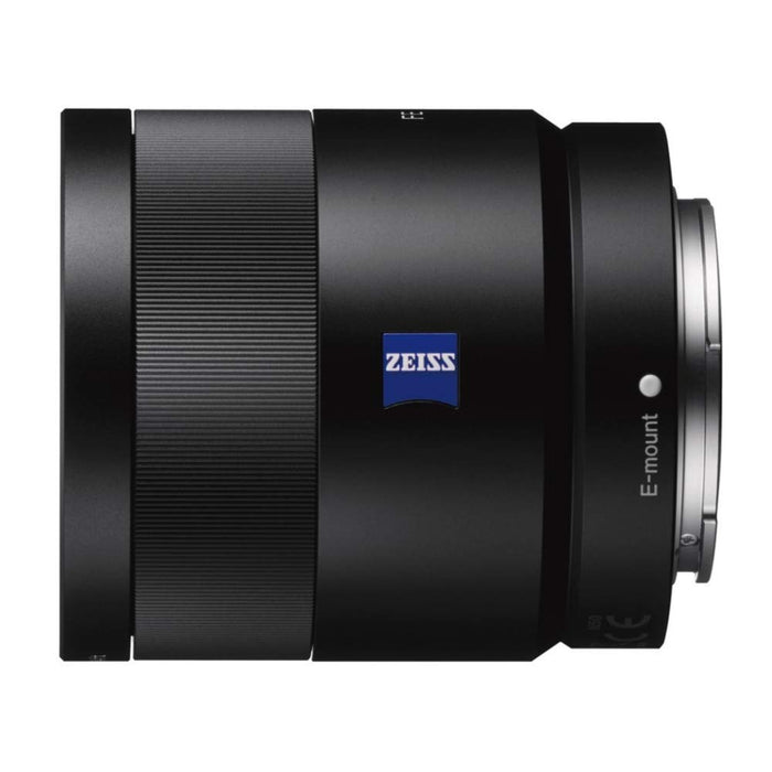 Sony Carl Zeiss Sonnar T* FE 55mm F1.8 ZA Full Frame Prime Lens (SEL55F18Z) E-Mount - Used (Like New)
